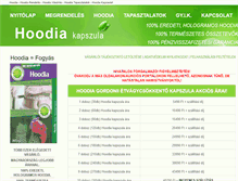 Tablet Screenshot of hoodia-rendeles.com